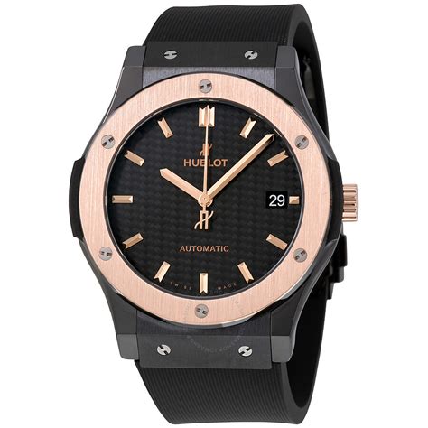 hublot carbon classic fusion gold